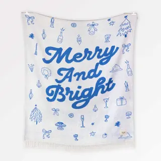 Kuscheldecke Merry & Bright